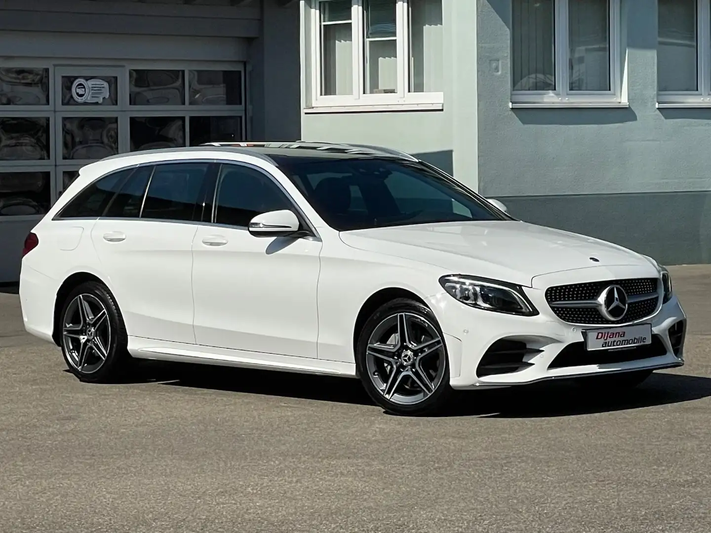 Mercedes-Benz C 200 T 4Matic AMG Pano Multibeam Distronic TOP! Blanc - 2