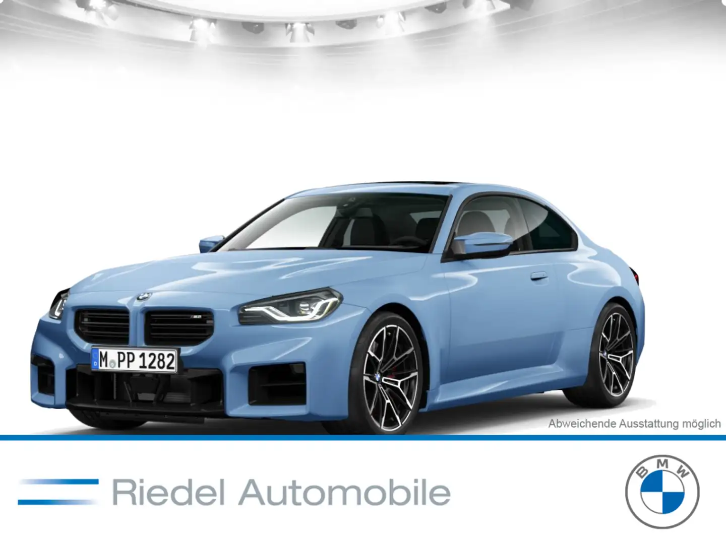 BMW M2 Coupe Head-Up*Glasdach*ACC*adapLED*Harman* Blau - 1