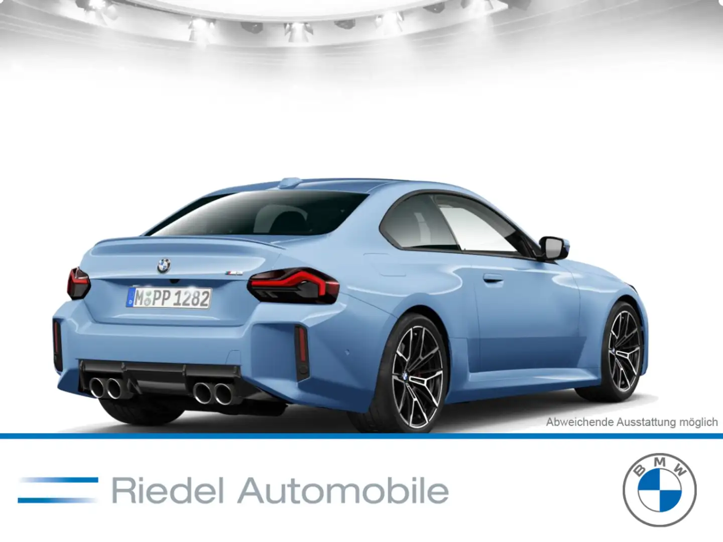BMW M2 Coupe Head-Up*Glasdach*ACC*adapLED*Harman* Blau - 2