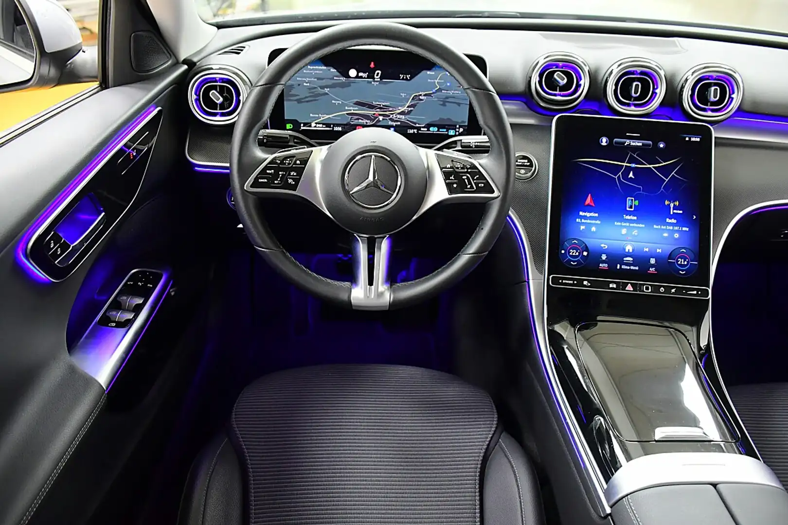 Mercedes-Benz C 200 d Aut. Avantgarde Silber - 2