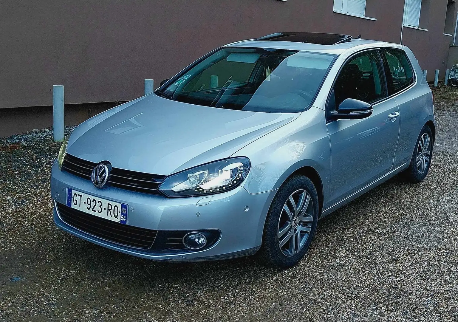 Volkswagen Golf 2.0 TDI 140 FAP CR Confortline Gris - 1