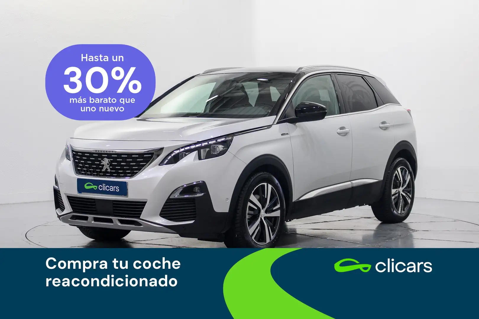Peugeot 3008 1.2 S&S PureTech GT Line 130 Blanco - 1