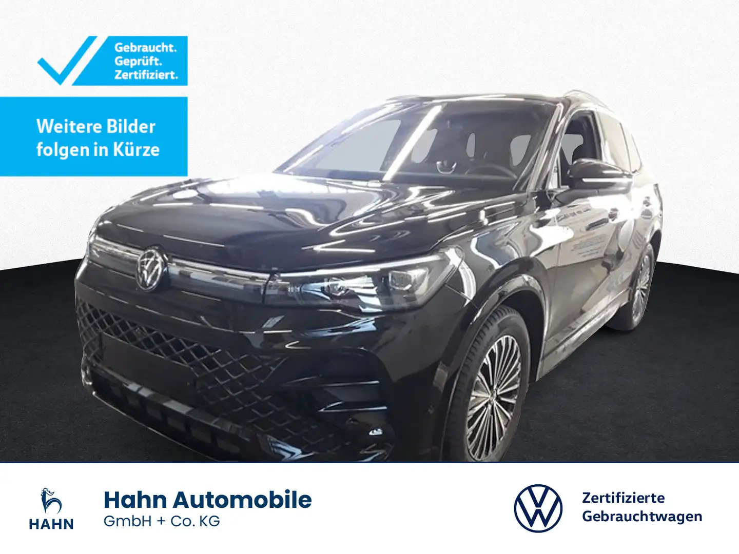 Volkswagen Tiguan 2.0TDI R-Line Black Style 360° AHK LED+ Schwarz - 1