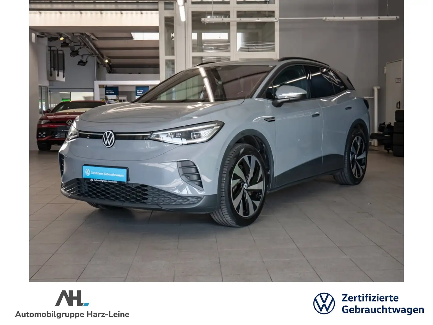 Volkswagen ID.4 PRO PERFORMANCE+BATTERIEPROTOKOLL+AHK+ALU 20' Grau - 1