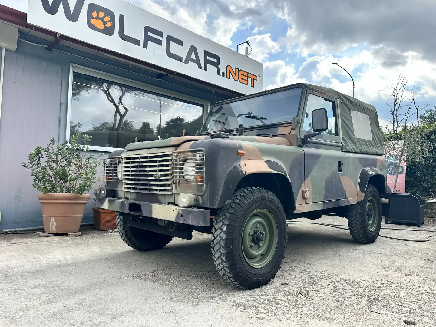 Land Rover Defender Defender 90 2.5 tdi "WOLF" Verde - 1