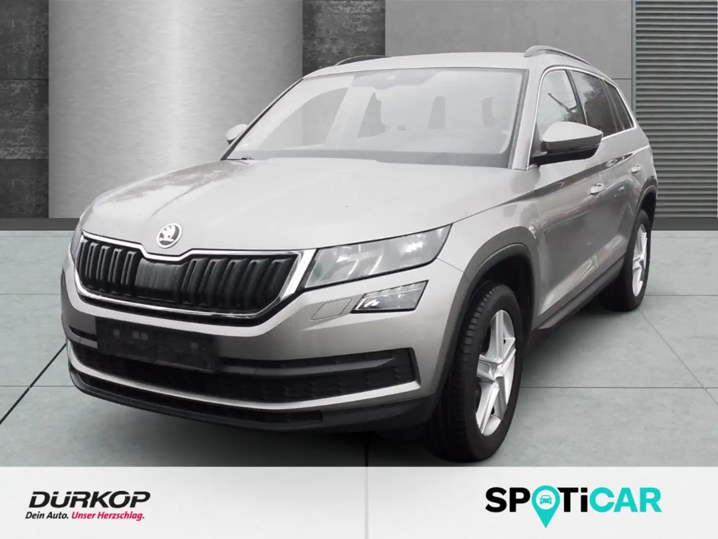 Skoda Kodiaq Ambition 2.0 D Apple CarPlay Ambientebeleuchtung V Grau - 1
