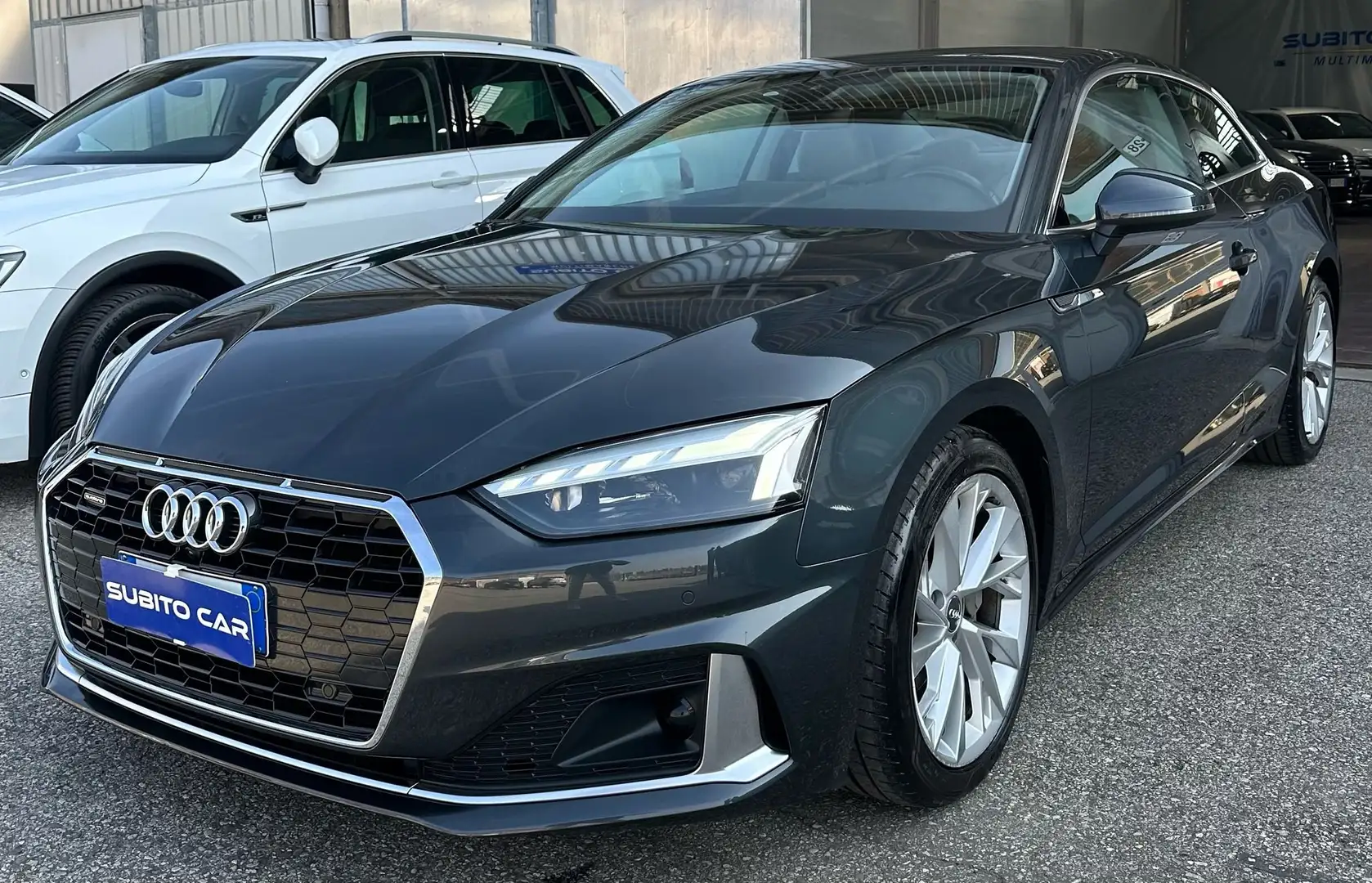 Audi A5 40 2.0 tdi mhev  quattro 204cv MATRIX CAMERA 360 Grigio - 1