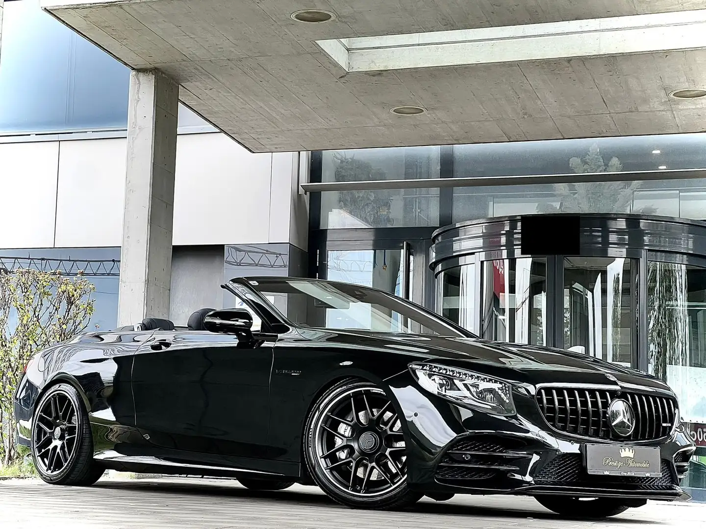 Mercedes-Benz S 560 AMG Cabrio V8 BI-TURBO 469PS *FACELIFT*S63AMG* TOP Fekete - 1