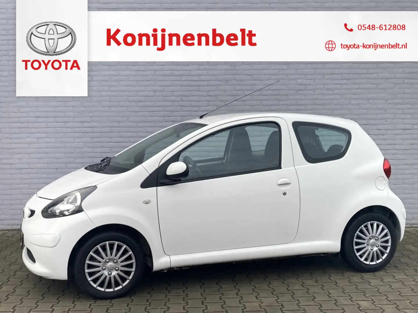 Toyota Aygo 1.0-12V + 3-deurs | Airco | NL auto | Eerste Eigen Weiß - 1