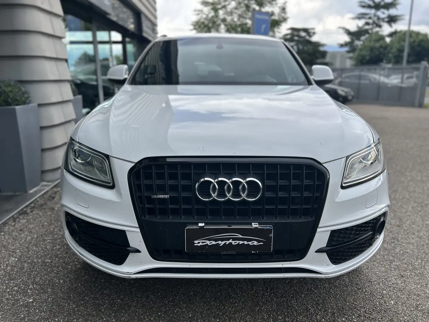Audi Q5 2.0 tdi quattro 190cv s-tronic S LINE TETTO Weiß - 1