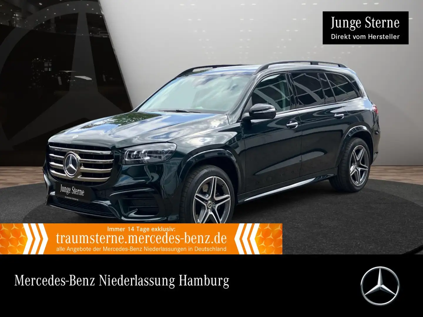 Mercedes-Benz GLS 450 d 4M AMG+NIGHT+PANO+360+AHK+MULTIBEAM+HUD Vert - 1