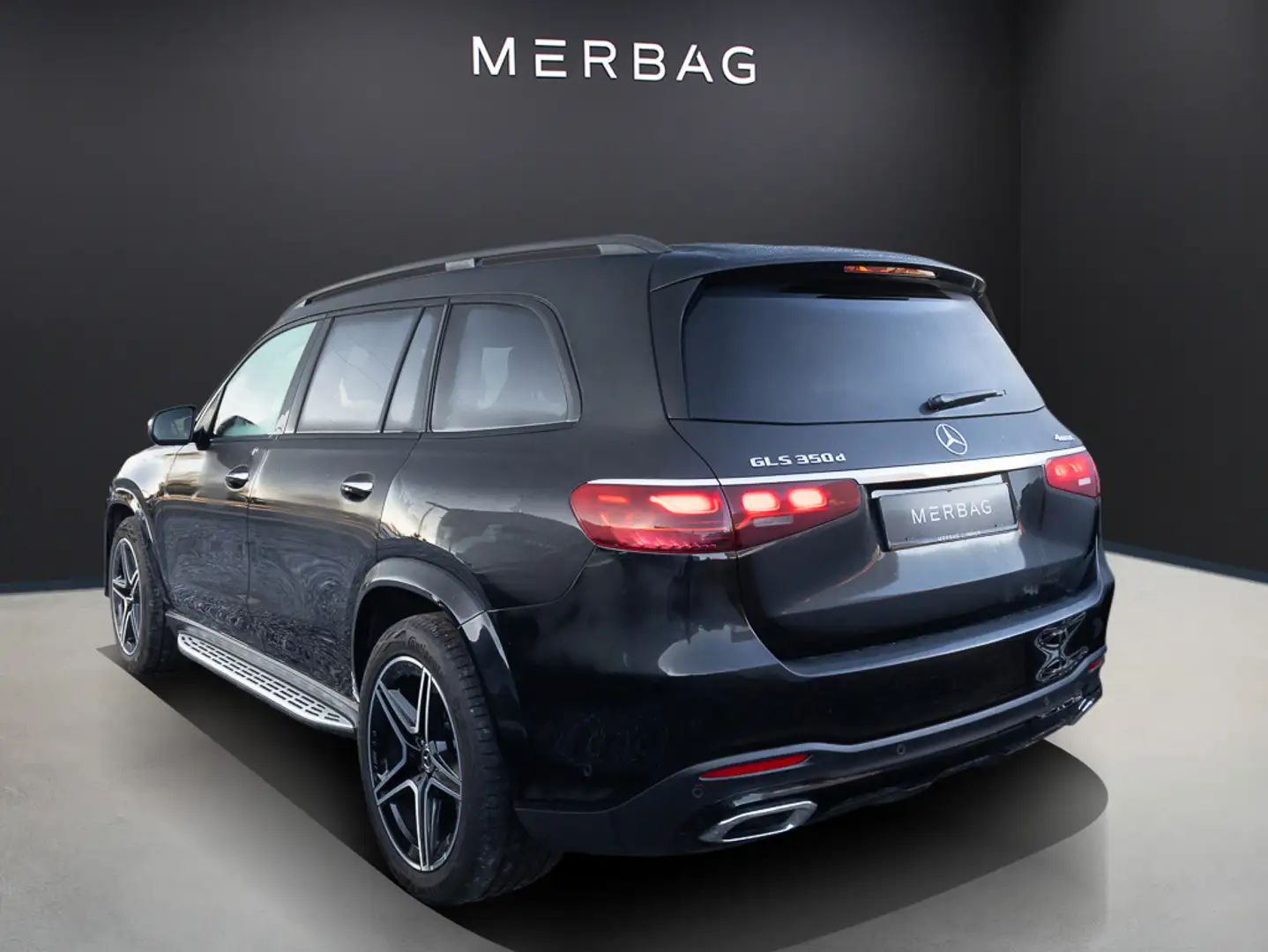 Mercedes-Benz GLS 350 d 4MATIC AUT LM Leder SpurH SpurW Negro - 2