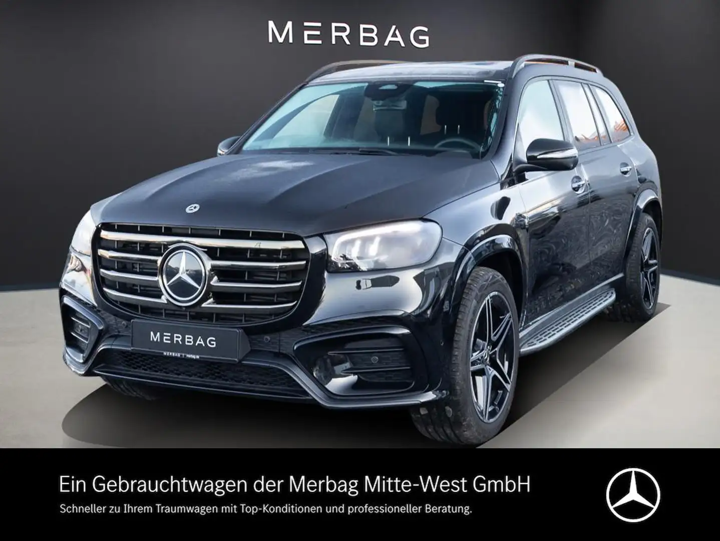 Mercedes-Benz GLS 350 d 4MATIC AUT LM Leder SpurH SpurW Negro - 1