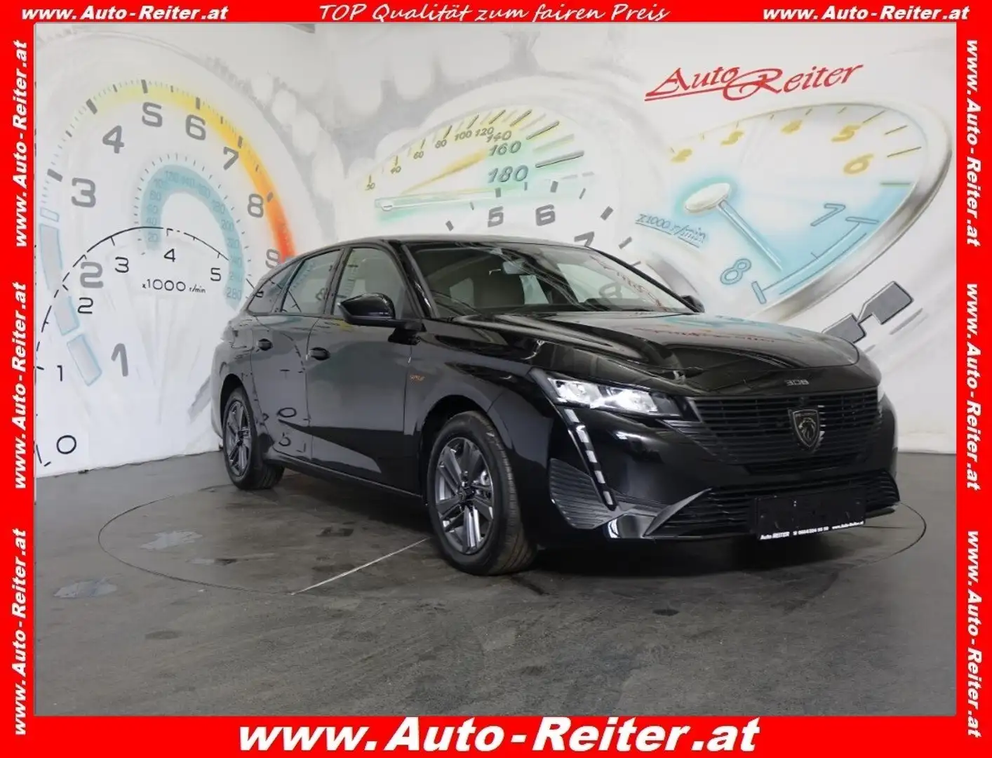 Peugeot 308 SW 136 DSC6 Style *ACC, LED, CARPLAY* Schwarz - 1