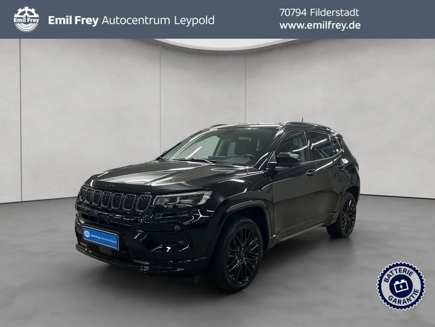 Jeep Compass 1.3 T4 4xe PLUG-IN HYBRID Automatik Limite Zwart - 1