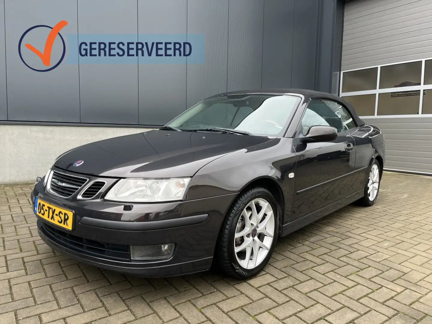 Saab 9-3 Cabrio 2.0t Vector Negro - 1
