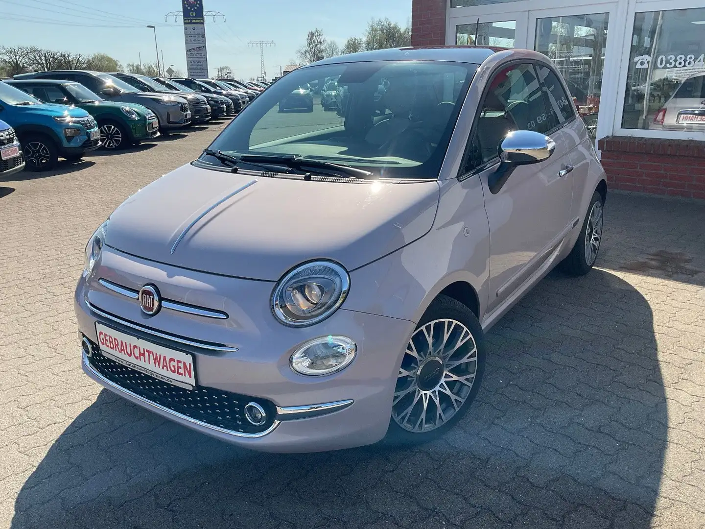 Fiat 500 Star*NAVI*Panoramadach*ALU*PDC h * Grau - 1