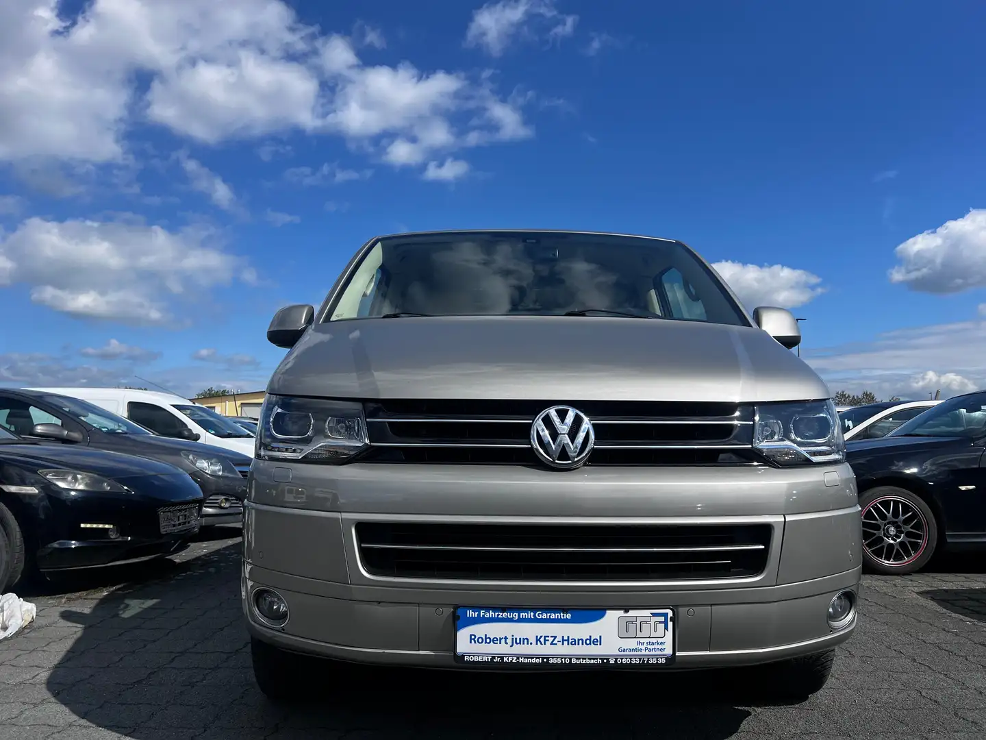 Volkswagen T5 Multivan Multivan Highline Bulli Automatik 7 Sitzer VOLL Beige - 2