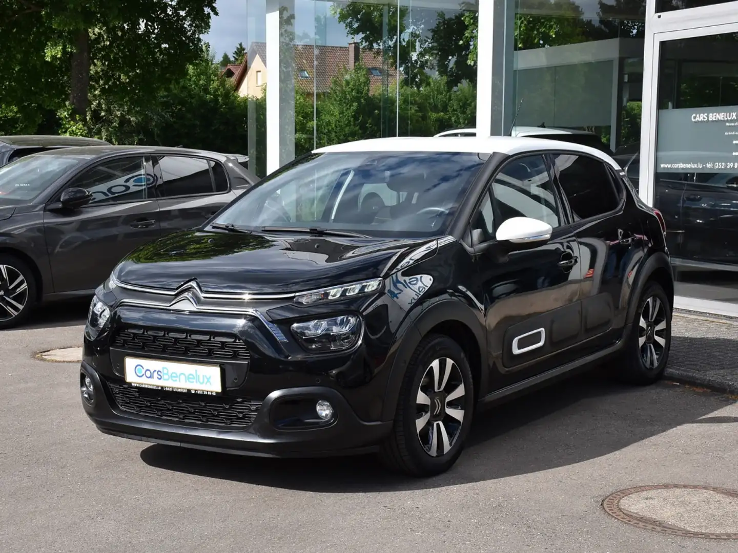 Citroen C3 1.2 PureTech 110 Shine REGUL CAM LANE SIDE 1° MAIN Noir - 2