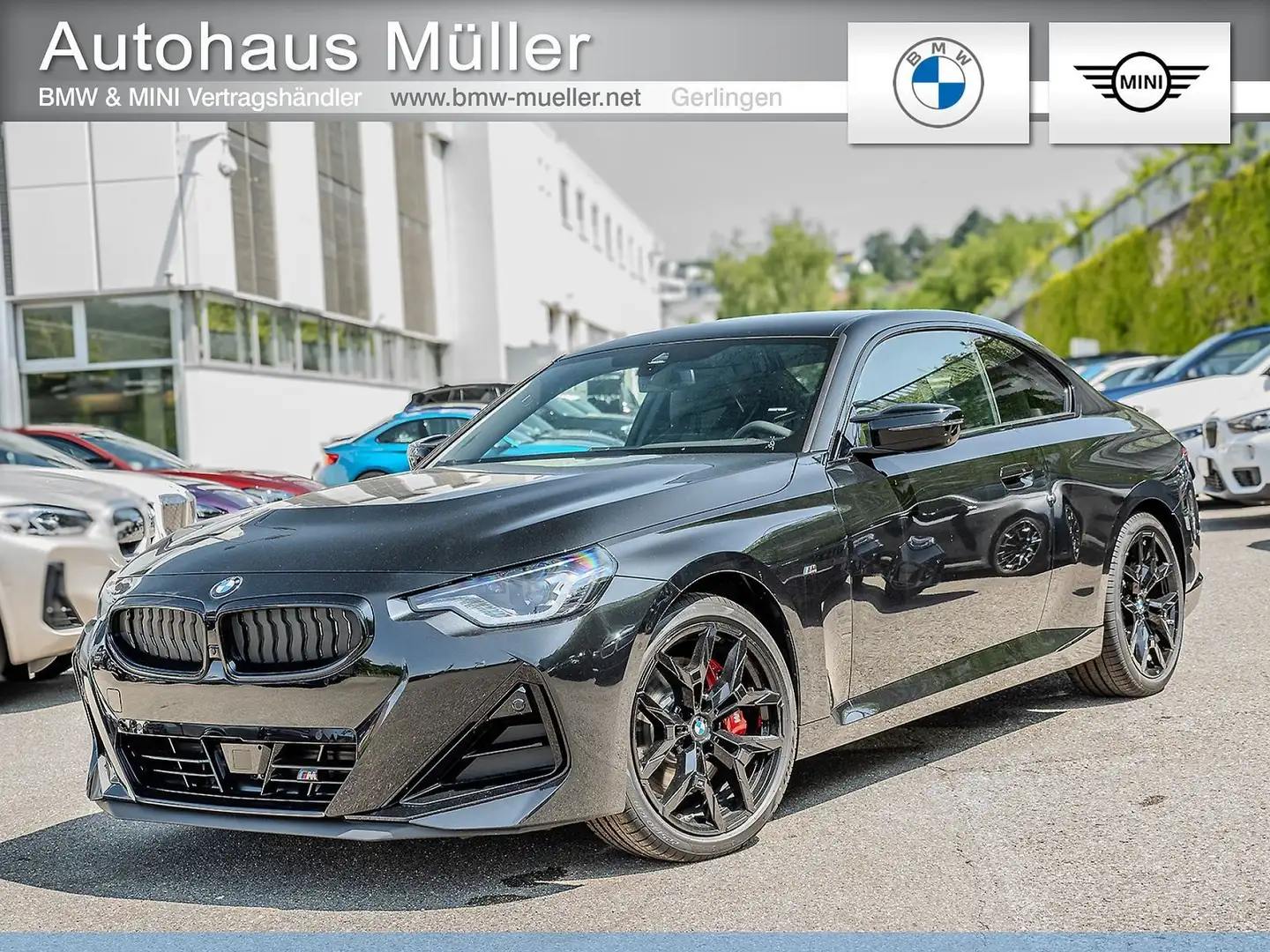 BMW 240 M240i xDrive JAHRESENDSPURT!!! 13.420 ERSPARNIS Negru - 1