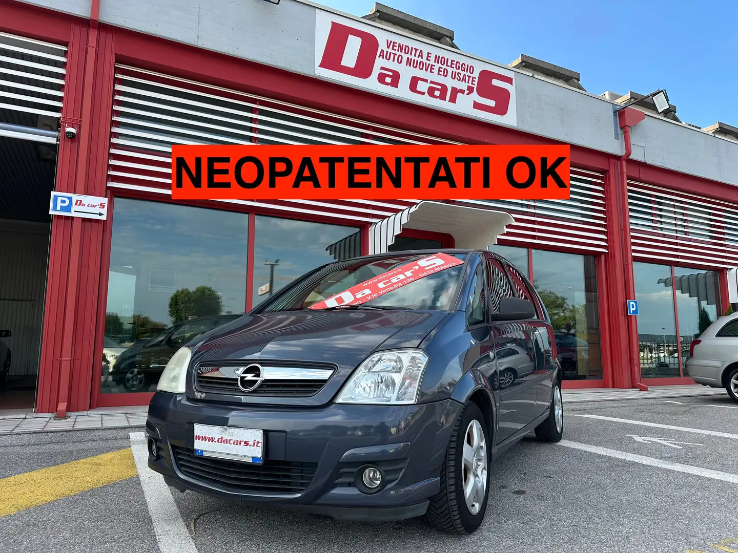 Opel Meriva 1.4 16v Club c/esp, NEOPATENTATI OK Grigio - 1