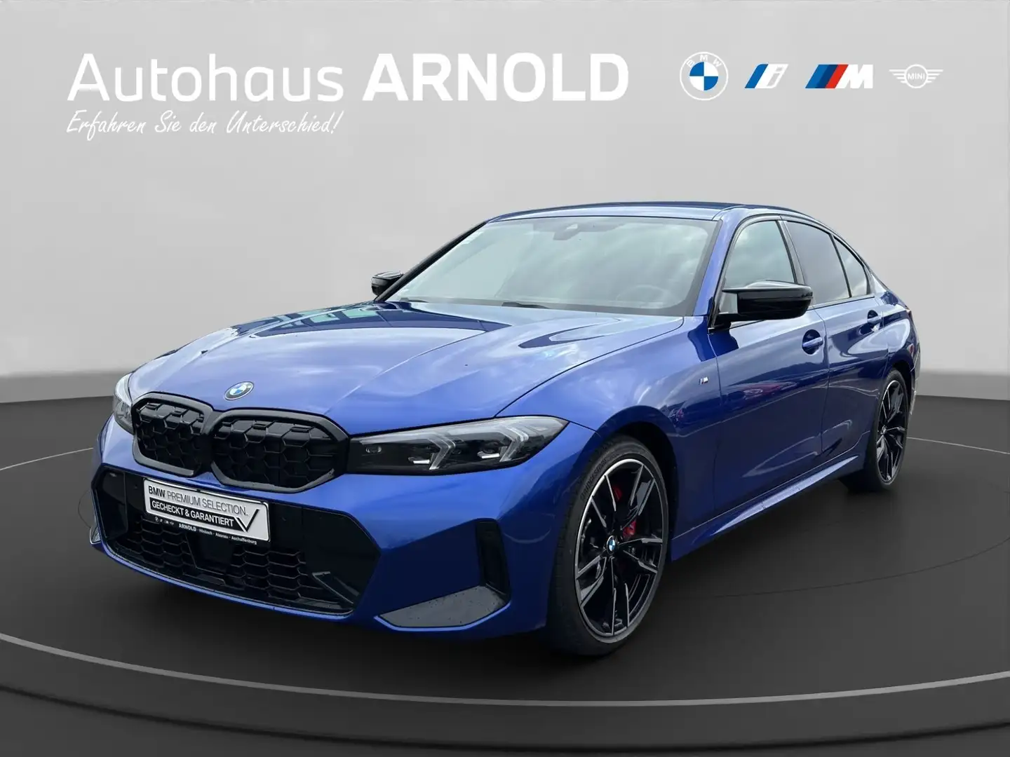 BMW 340 M340d xDrive Limo Sport Pro HK HiFi  Stop+Go Lenkr Blau - 1