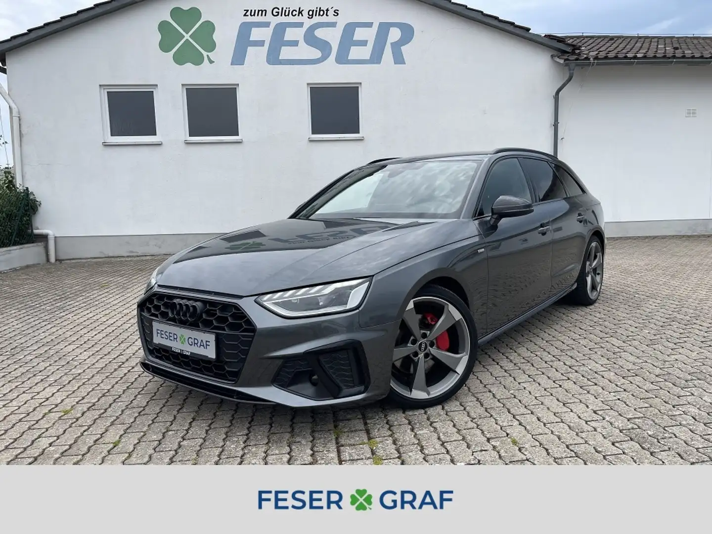 Audi A4 Avant S line Competition 40TFSI eHECK HEADUP LED V Grau - 1
