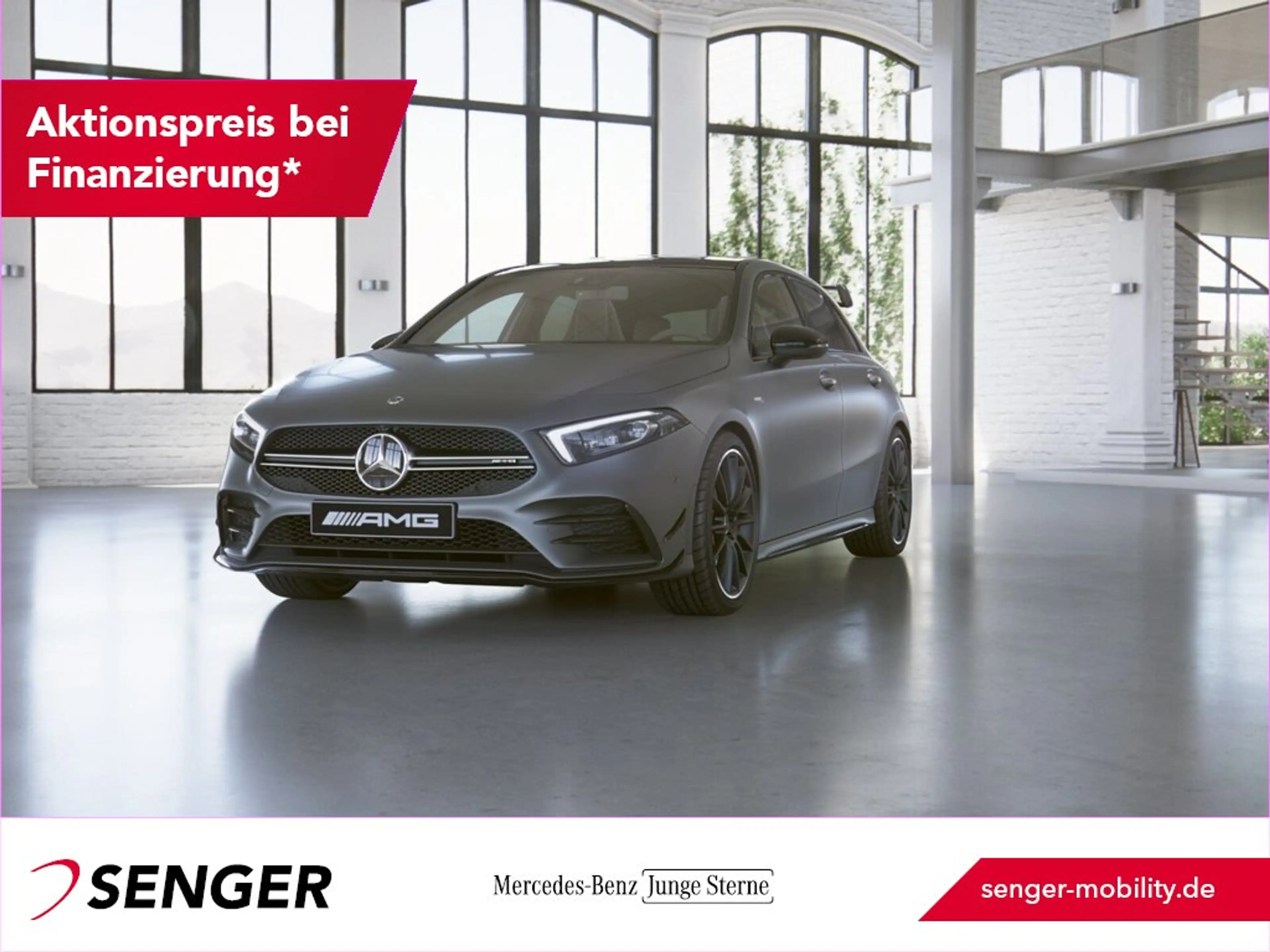 Mercedes-Benz A 35 AMG 4M Night Aero Perf.-Sitze 19" Pano 360°