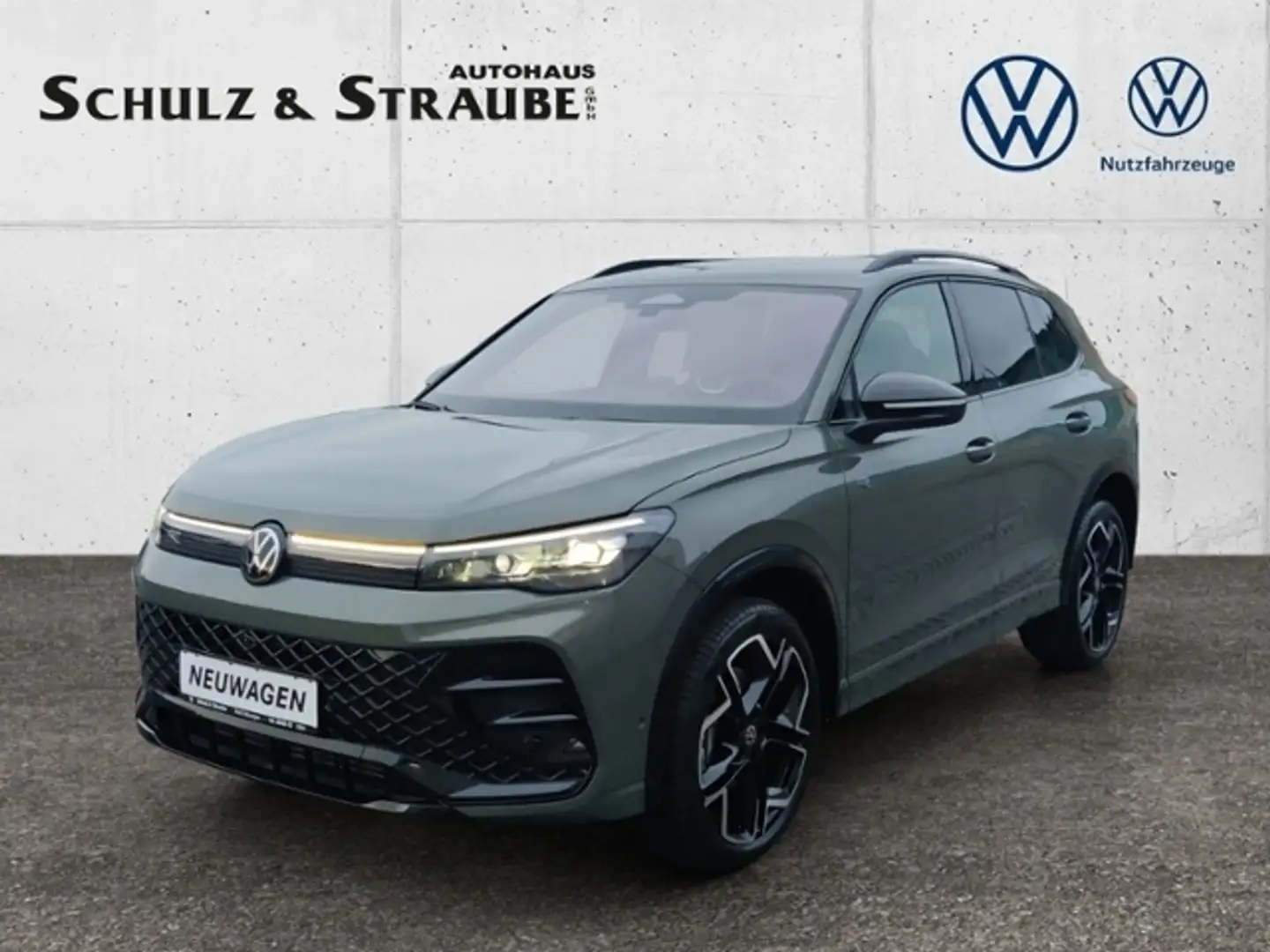 Volkswagen Tiguan R-Line 2,0 TDI 142 kW DSG 4 MOTION Grün - 1