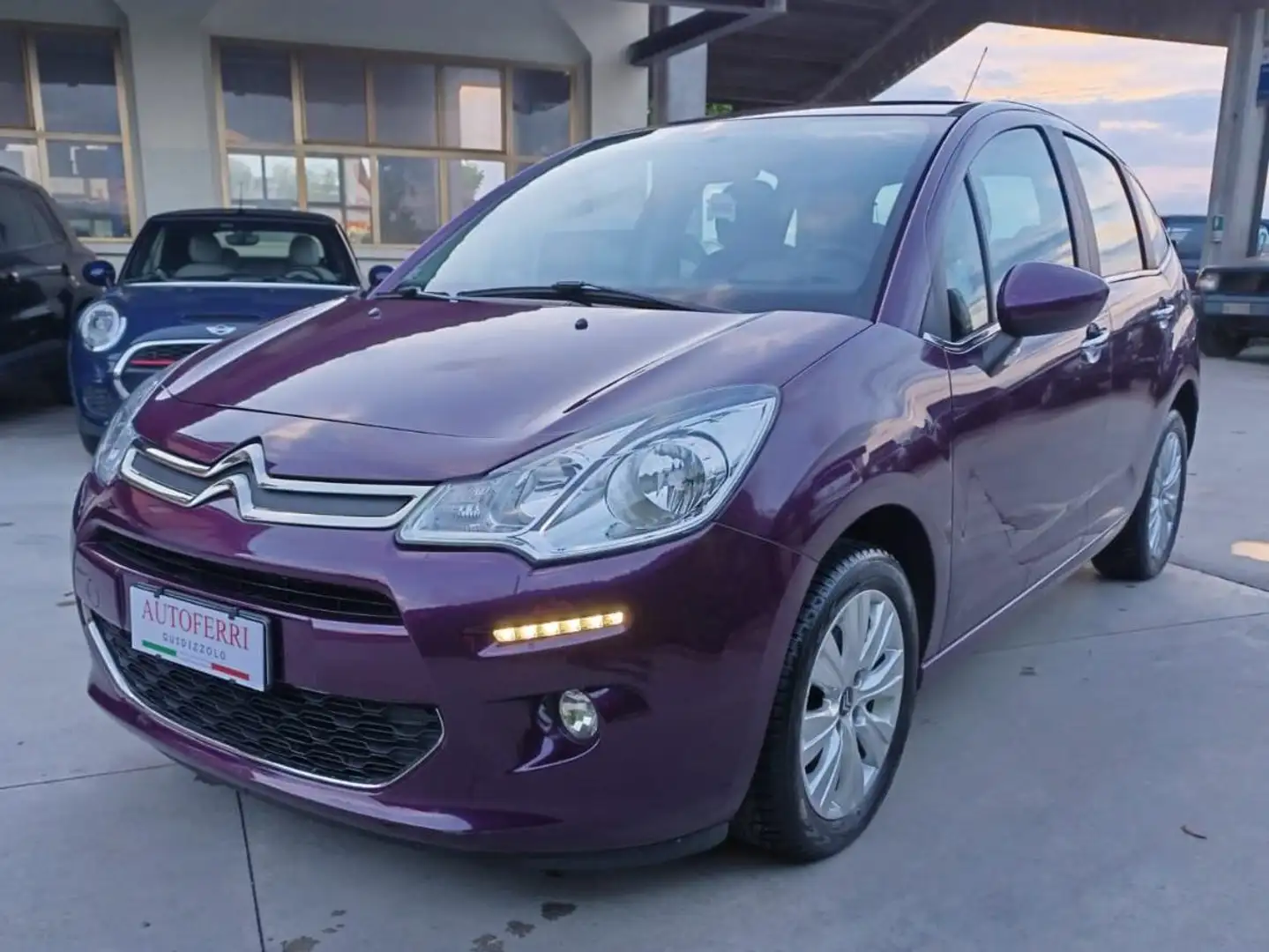 Citroen C3 C3 1.6 bluehdi Live edition 75cv Burdeos - 2