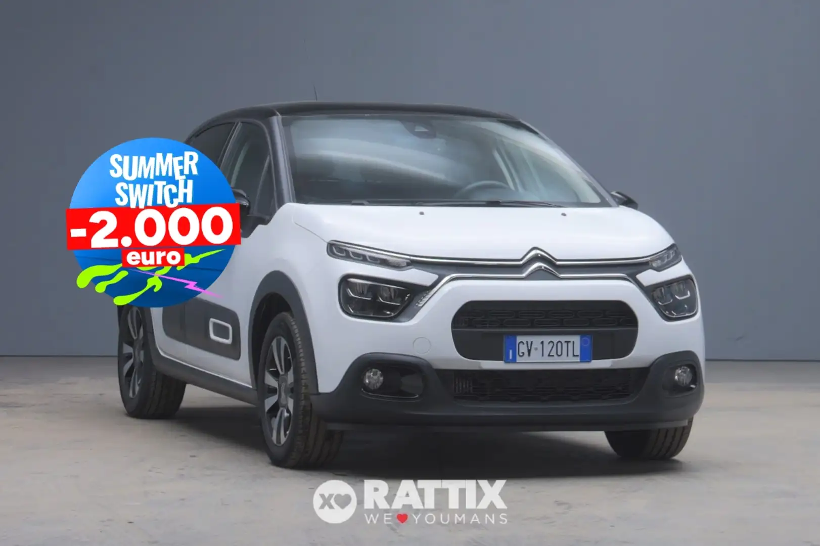 Citroen C3 1.2 Puretech 110CV Max Bianco - 1
