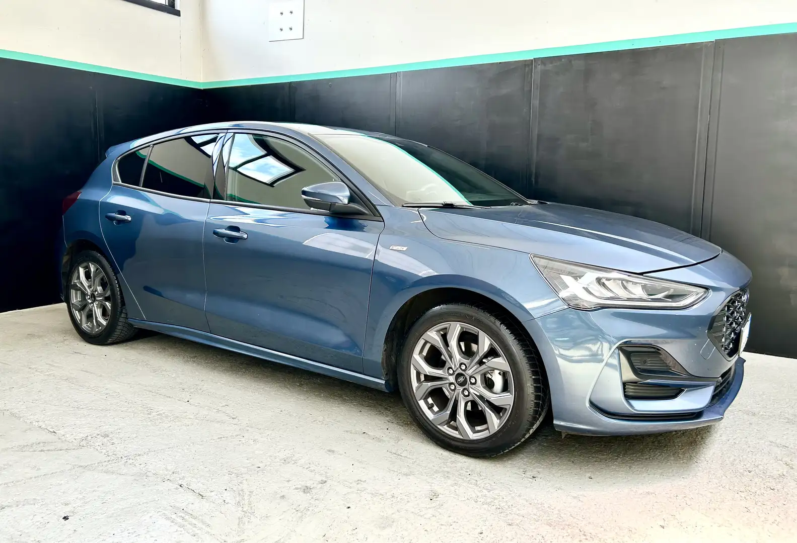 Ford Focus 1.0 125cv ST-Line UNICO PROPRIETARIO Bleu - 2