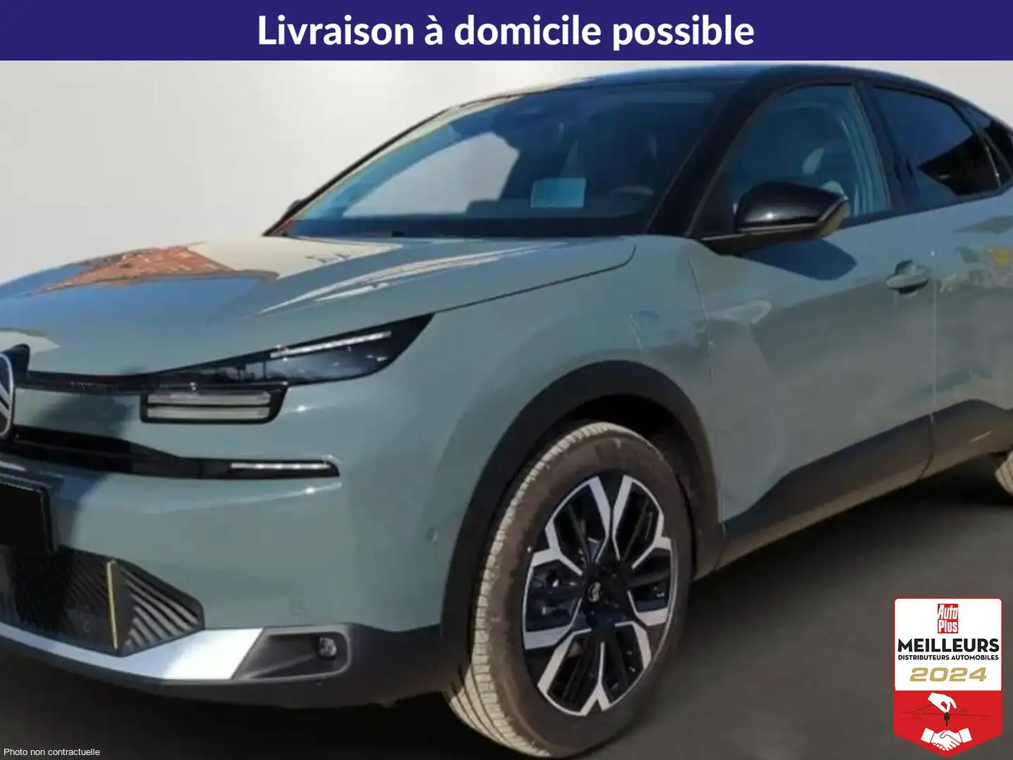 Citroen C4 Hybride 145 e-DCS6 Max +Caméra360 Blanc - 1