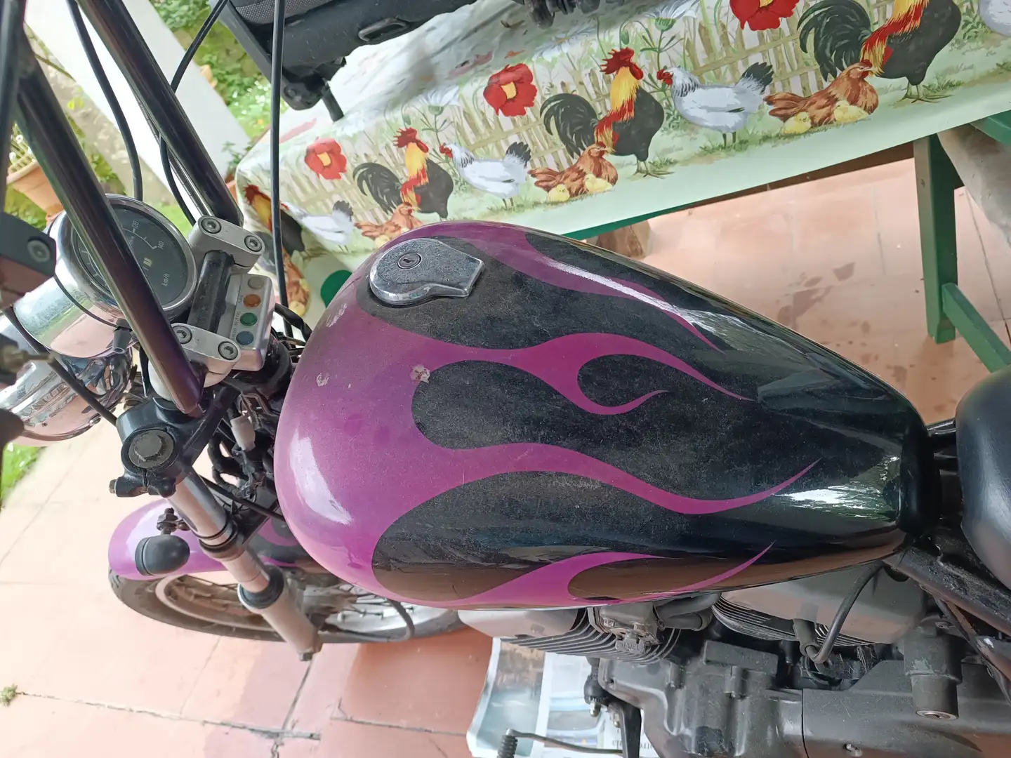 Yamaha XV 250 Negro - 2