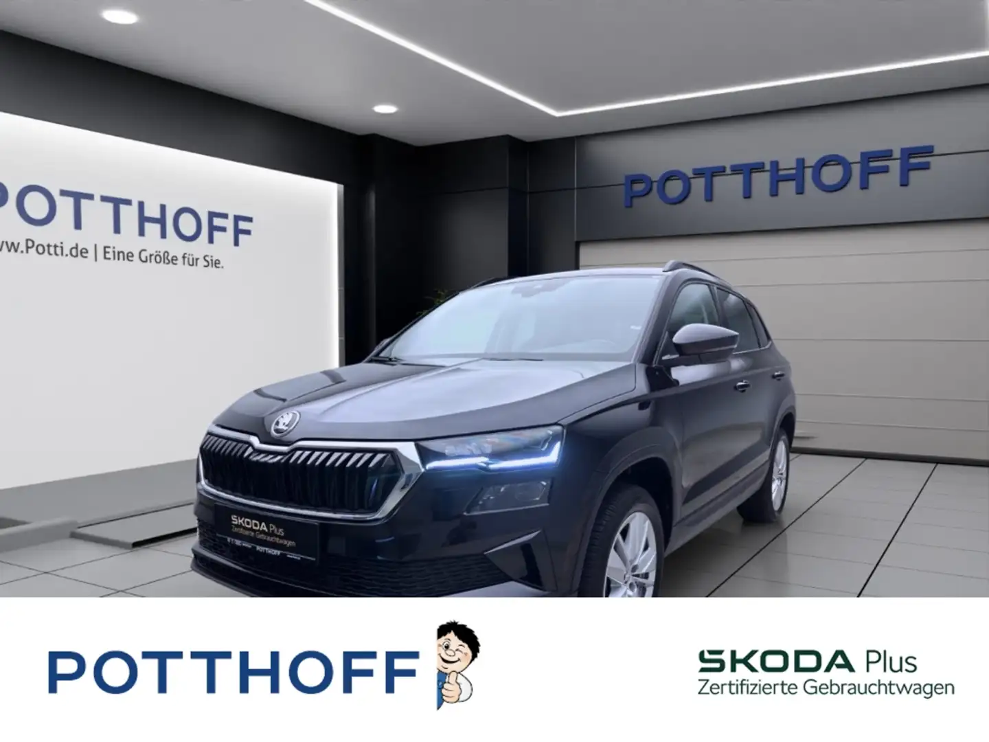 Skoda Karoq 1.5 TSI DSG SELECTION NAVI KAMERA MATRIX Schwarz - 1