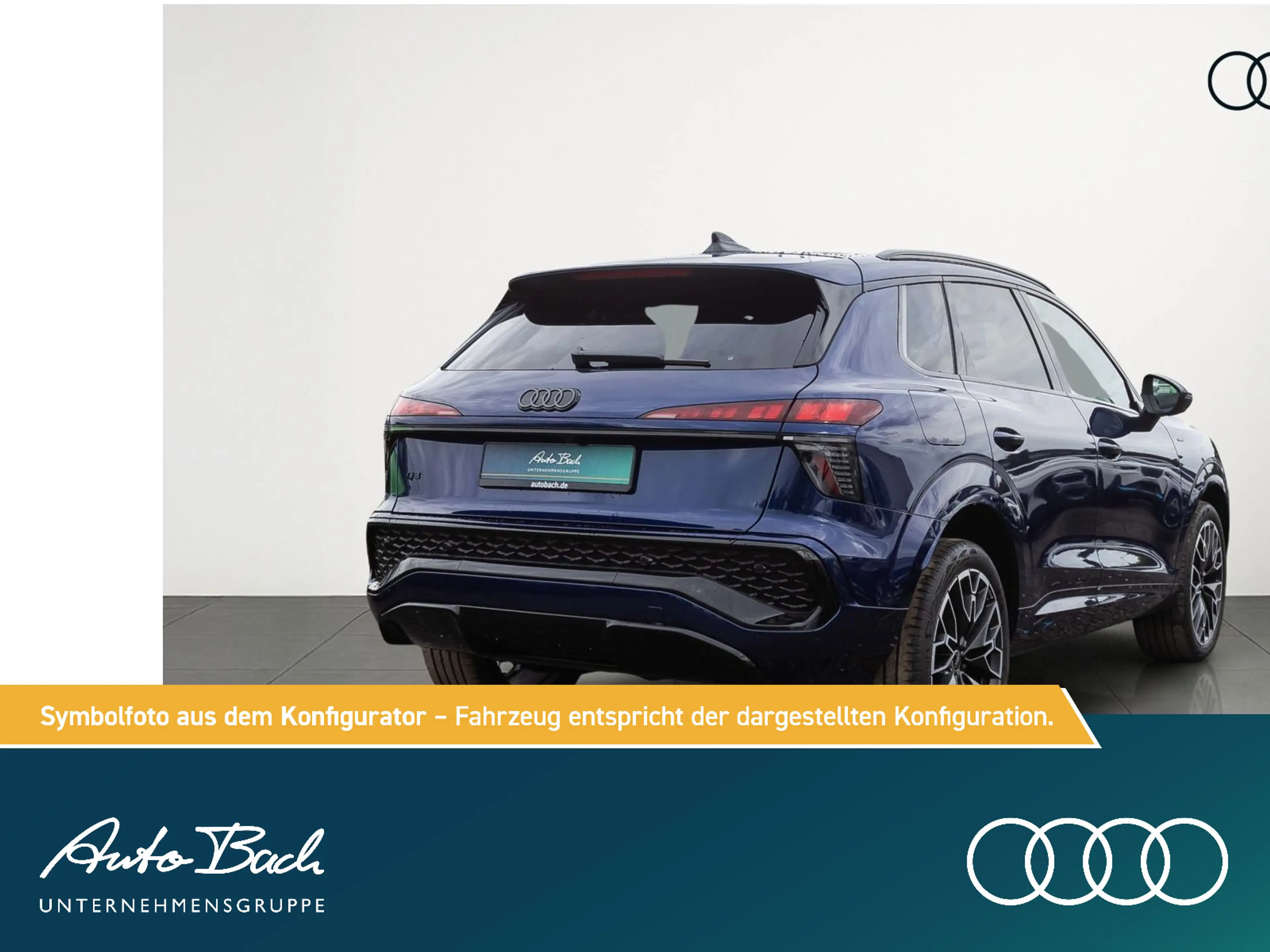 Audi Q3 SUV e-hybrid S line 0,5% AHK TECH-PRO 20" MMI — photo 5
