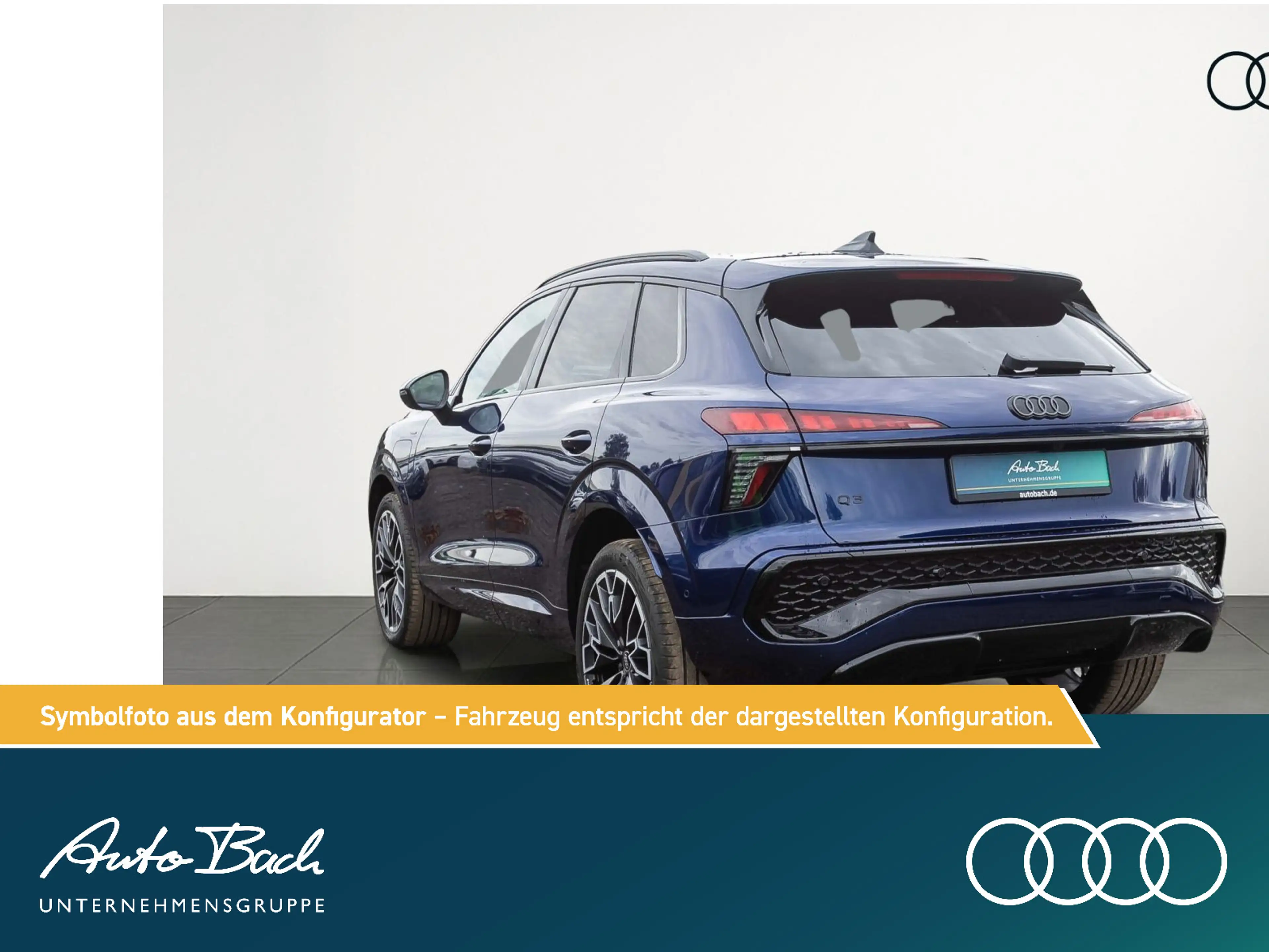 Audi Q3 SUV e-hybrid S line 0,5% AHK TECH-PRO 20" MMI — photo 7