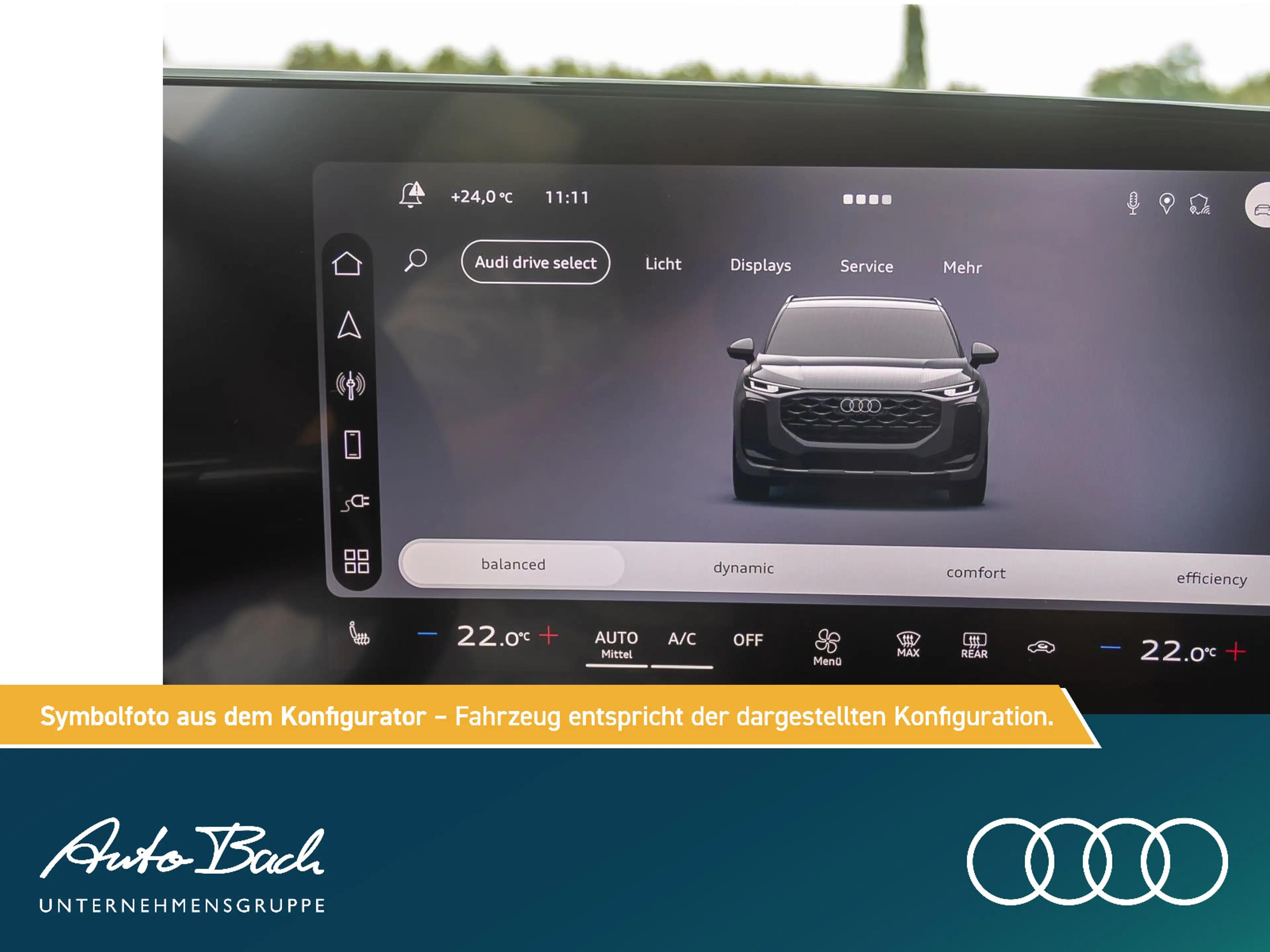 Audi Q3 SUV e-hybrid S line 0,5% AHK TECH-PRO 20" MMI — photo 20