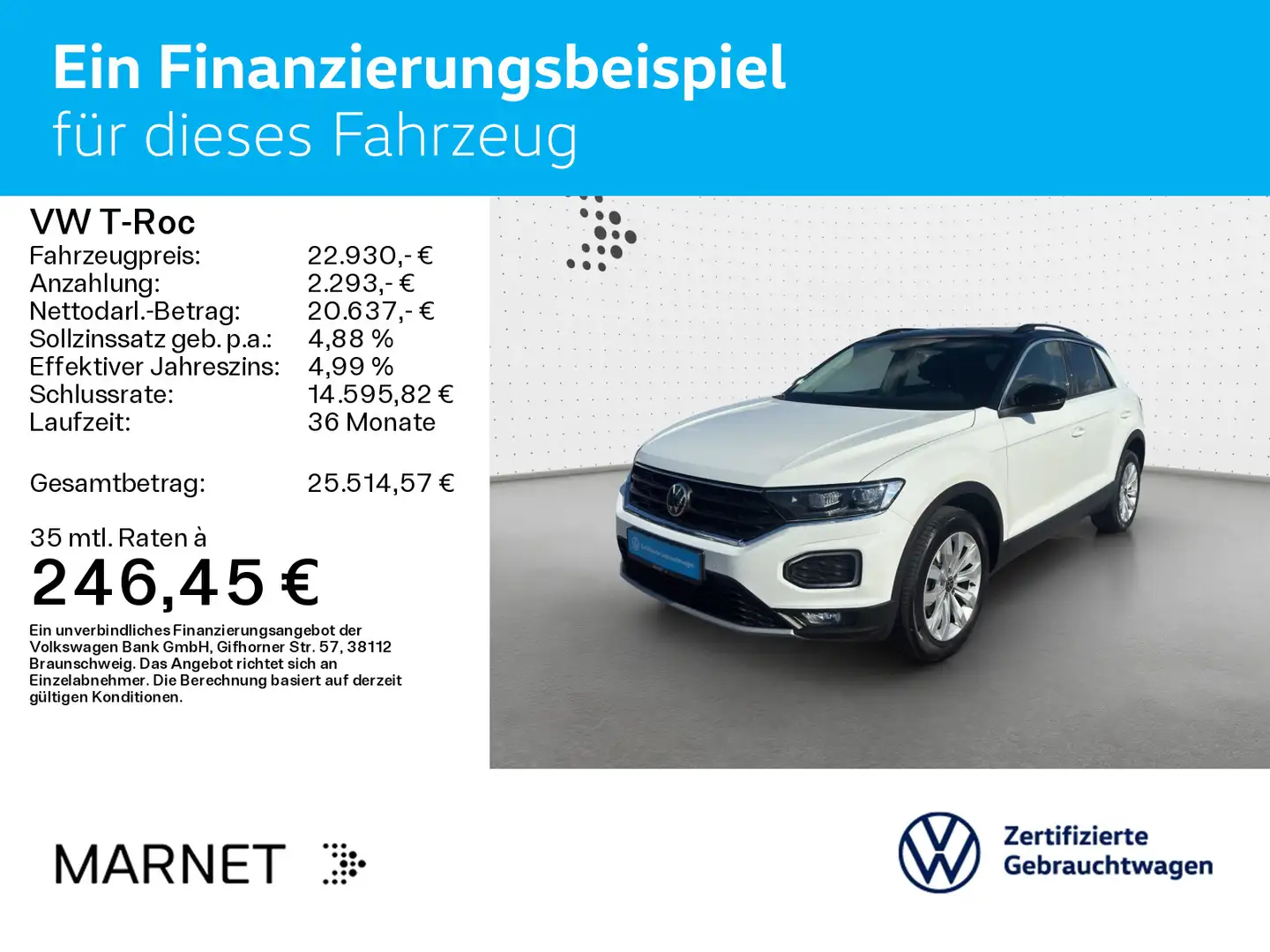 Volkswagen T-Roc 1.5 TSI Style Navi*AHK*Kamera*LED*SHZ*ACC Noir - 2