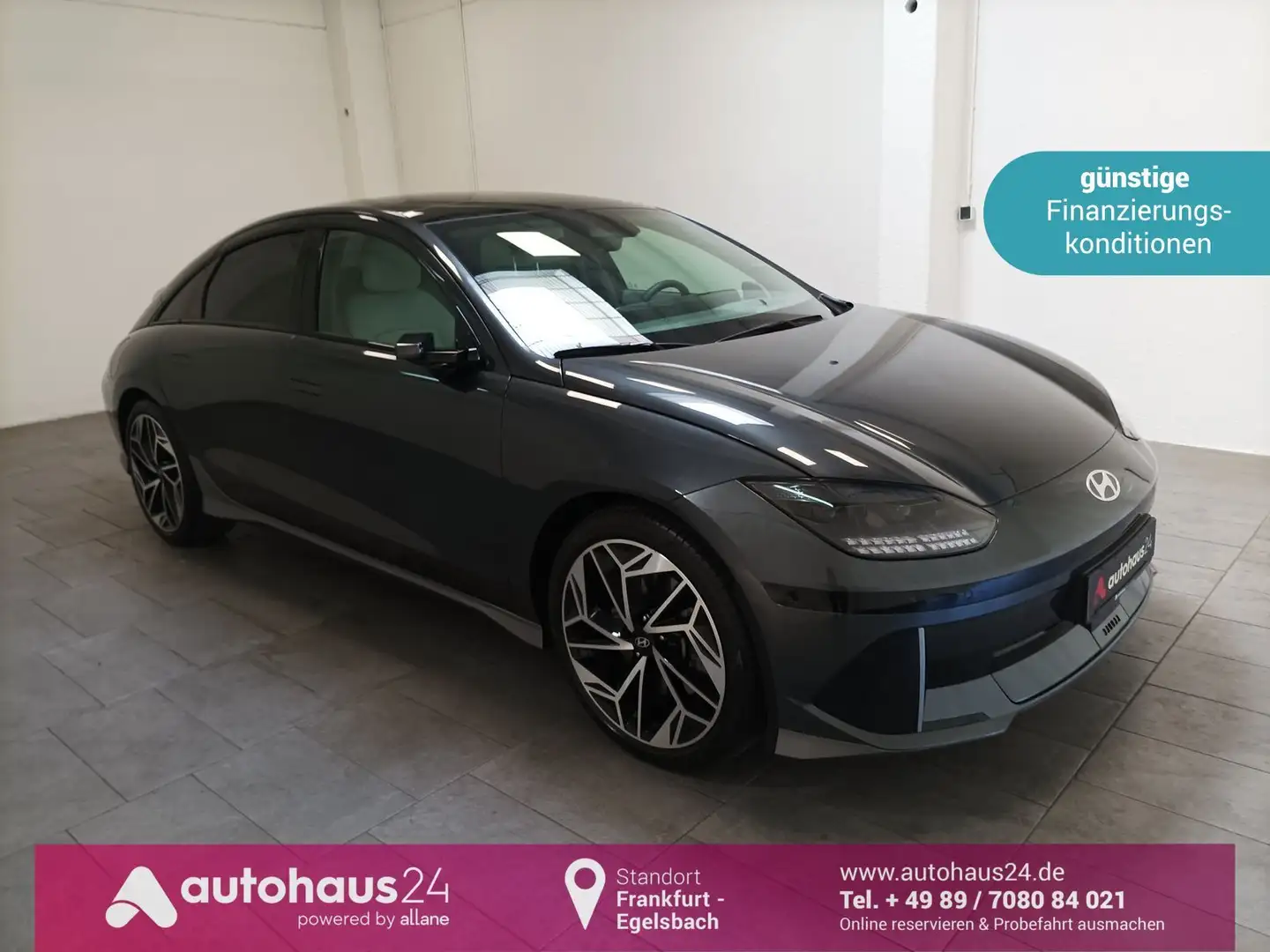 Hyundai IONIQ 6 Uniq Navi|HUD|Matrix|SHD Grau - 1