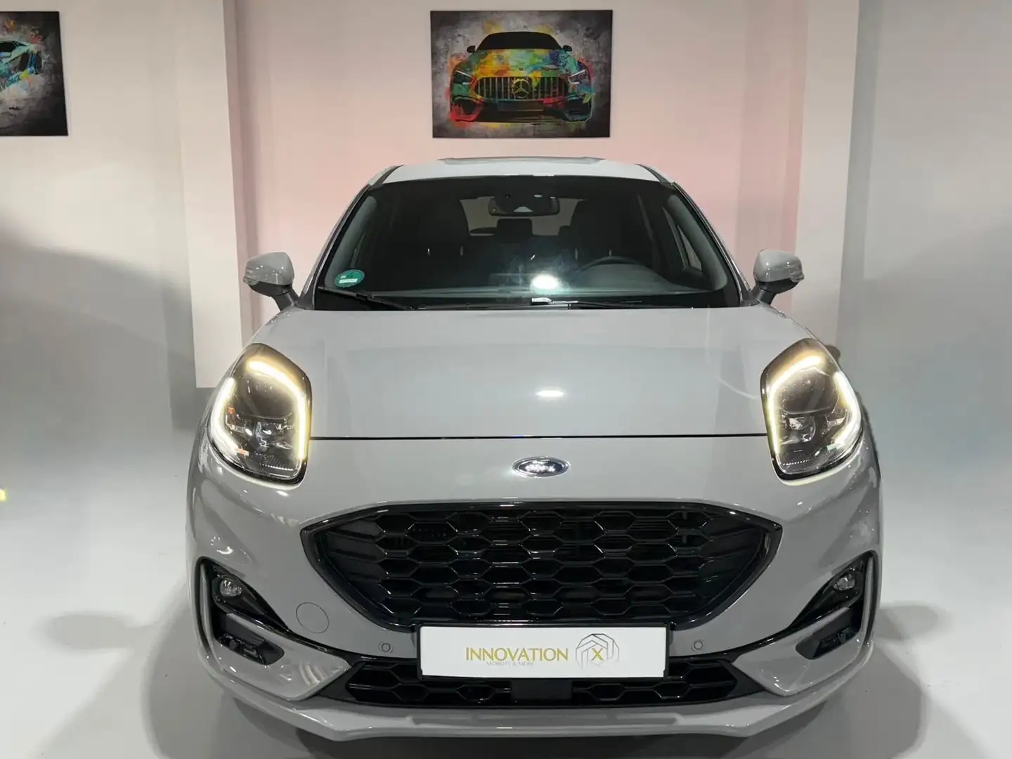 Ford Puma Hybrid ST-Line X AUT-SHZ-NAVI-CAM-APP-B&O Grau - 2