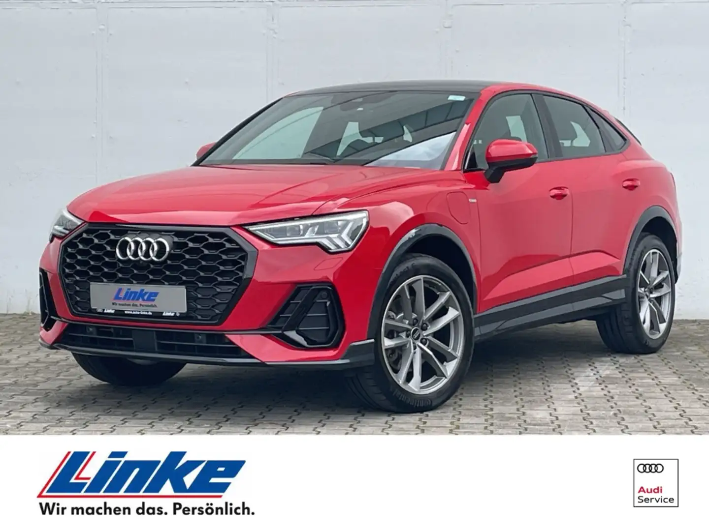 Audi Q3 TFSIe Sportback S line Pano/AHK/360°Kamera/ACC Mat Rouge - 1