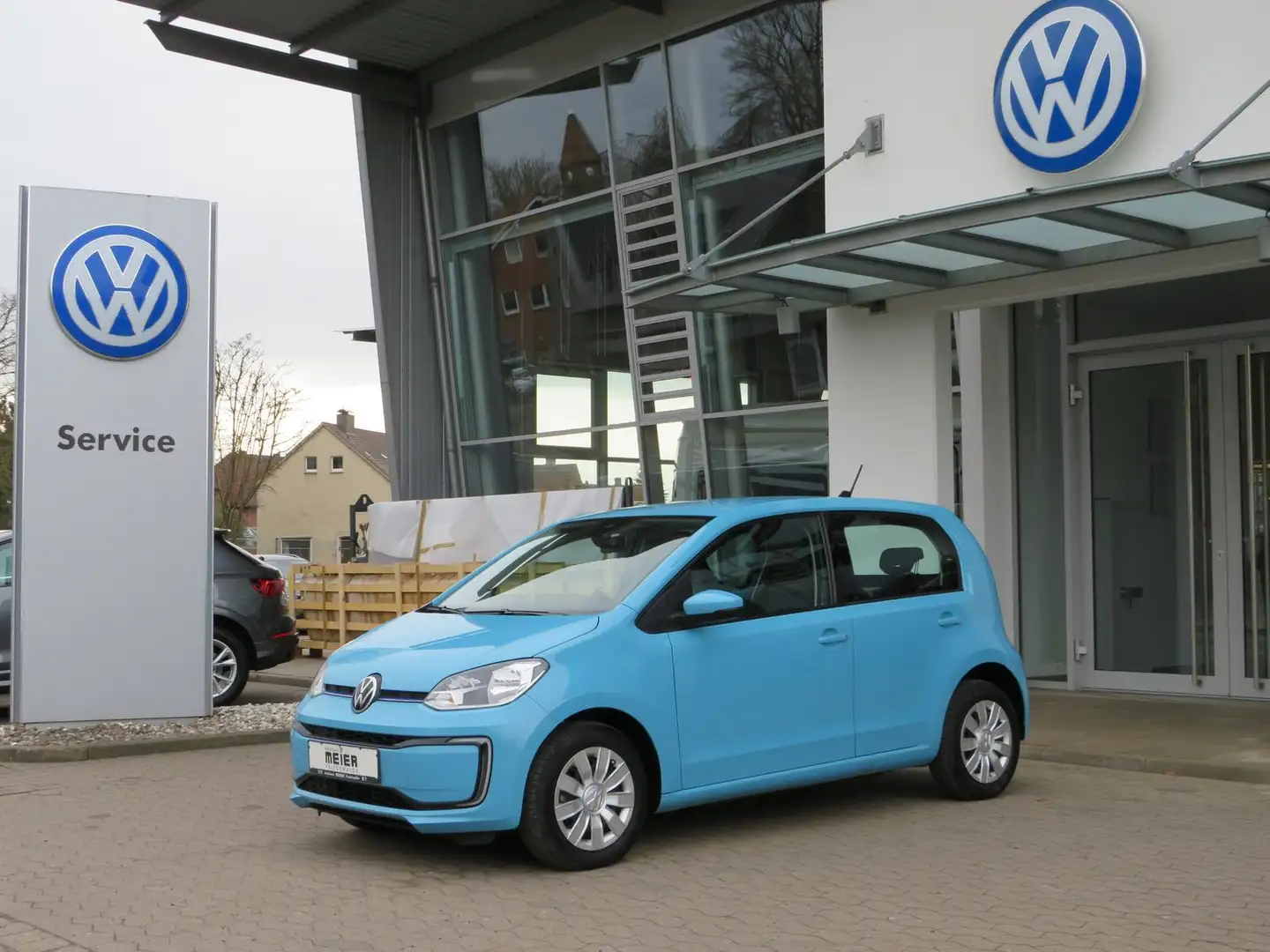 Volkswagen e-up! move-up! 32,3 kWh Automatik Klima DAB Blau - 2