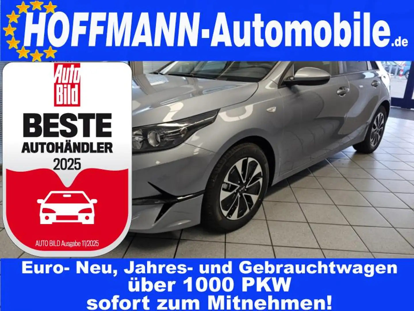 Kia Ceed / cee'd Navi,Sitzhzg.,Lenkradhzg.,PDC,Kamera,Alu Argintiu - 1
