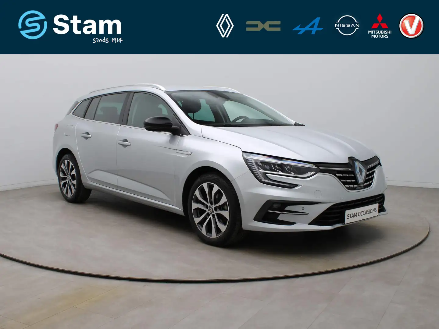Renault Megane Estate TCe 140pk Techno EDC/AUTOMAAT Climate | Cru Grijs - 1