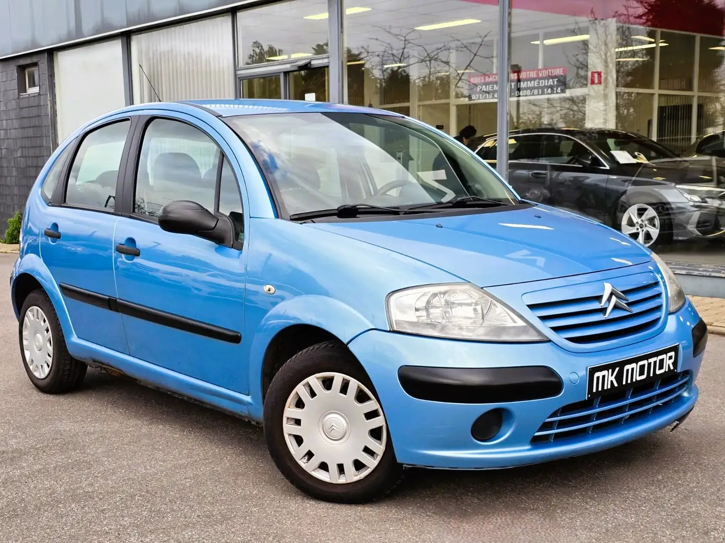 Citroen C3 🟩1.4 DIESEL 68CV - 1ER PROPRIETAIRE Blue - 2