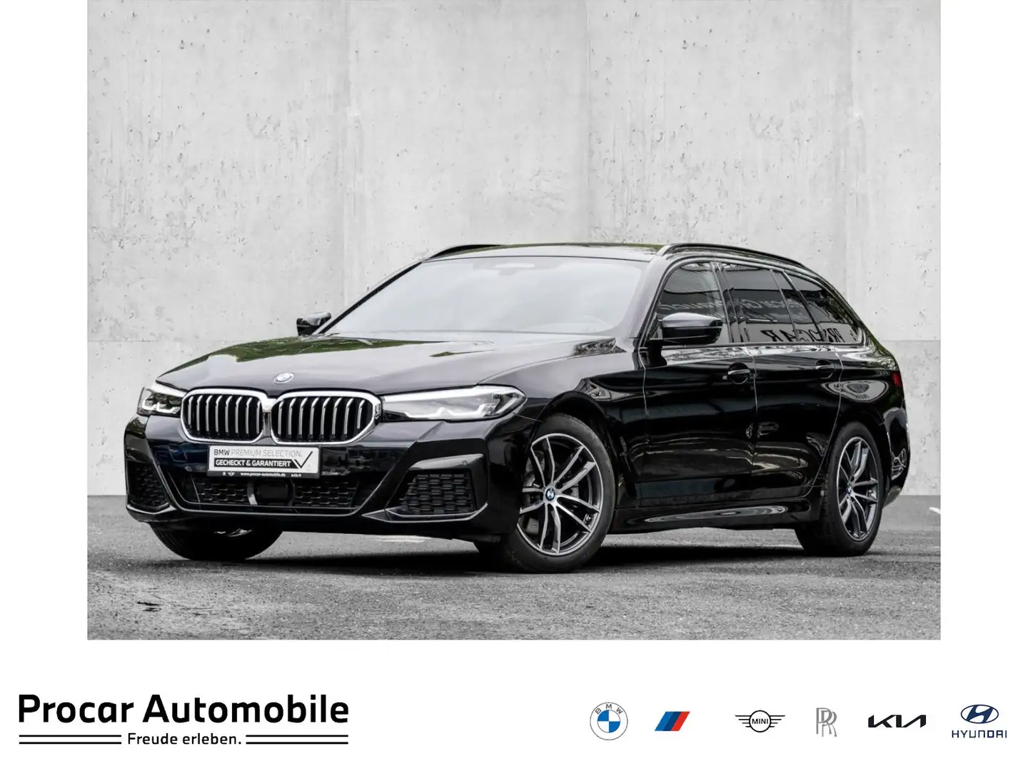 BMW 520 d xDrive M SPORT+AHK+DA PROF+PA+HiFi Černá - 1
