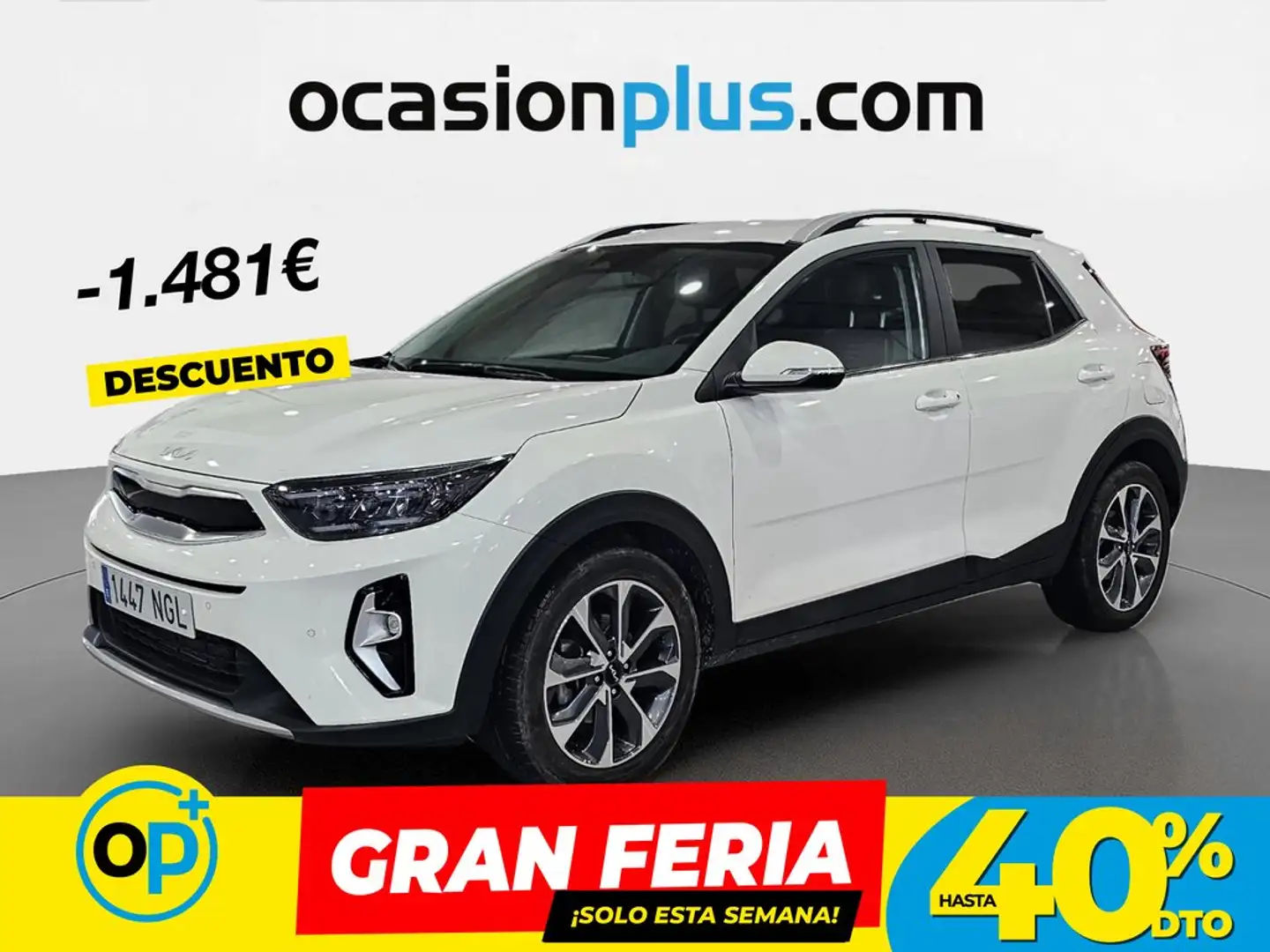 Kia Stonic 1.0 T-GDi MHEV Style Edition 100 Blanco - 1