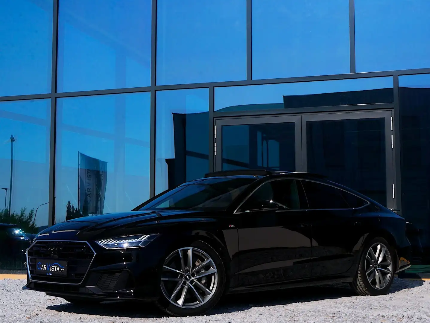 Audi A7 SB 55 TFSIe PHEV quattro S-LINE *Vollaustattung* Noir - 2