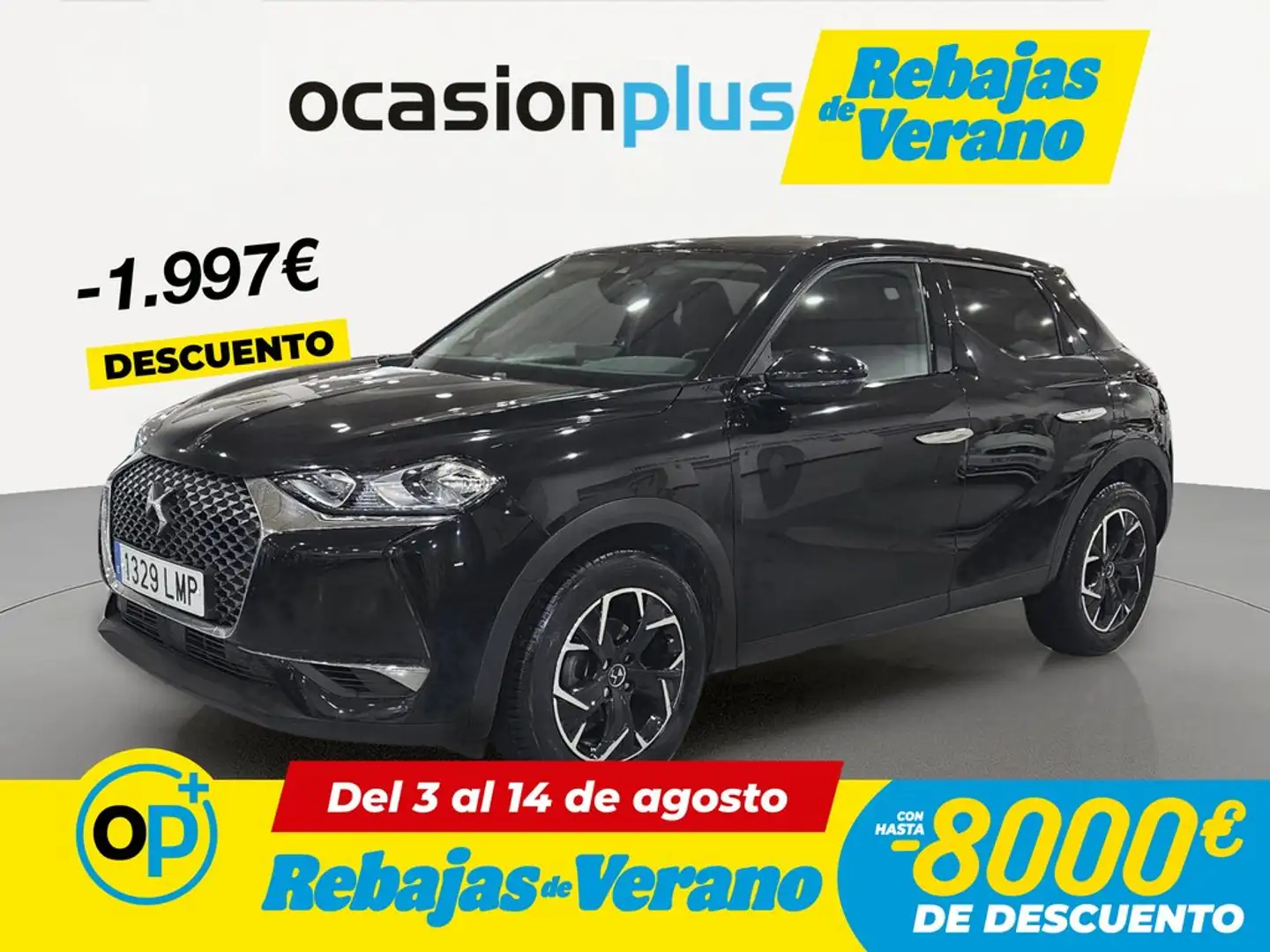 DS Automobiles DS 3 Crossback BlueHDi So Chic 110 Negro - 1